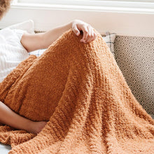 Load image into Gallery viewer, Ginger Ribbed Bamboni Receiving Blanket
