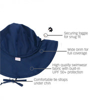 Load image into Gallery viewer, Navy Swim Hat
