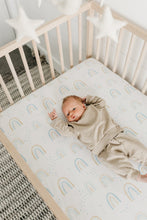 Load image into Gallery viewer, Skye Knit Fitted Crib Sheet

