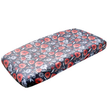 Load image into Gallery viewer, Poppy Knit Changing Pad Cover
