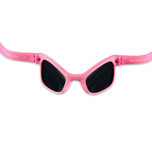 Load image into Gallery viewer, Popple Pink Mirrored Chrome Toddler Shades
