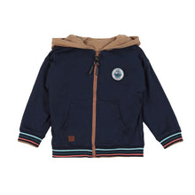 Load image into Gallery viewer, Navy/Taupe Reversible Jacket
