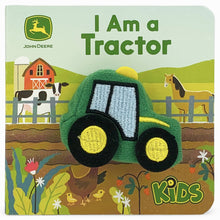 Load image into Gallery viewer, John Deere I Am A Tractor Puppet Book
