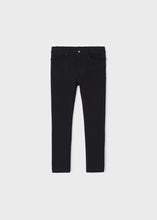 Load image into Gallery viewer, Black Skinny Fit Bow Pocket Pants
