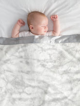 Load image into Gallery viewer, Marble Luxe Baby Blanket
