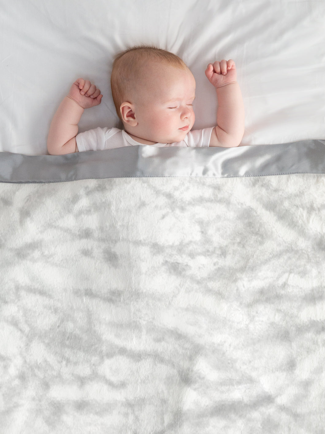 Marble Luxe Baby Blanket