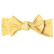 Load image into Gallery viewer, Marigold Knit Headband Bow
