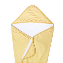 Load image into Gallery viewer, Marigold Knit Hooded Towel
