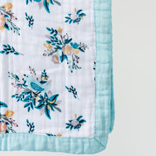 Load image into Gallery viewer, Meadowlark 4-Layer Muslin Quilt
