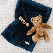 Load image into Gallery viewer, Navy Lush Mini Blanket

