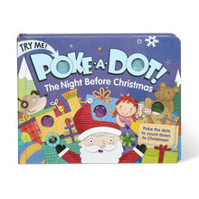 Load image into Gallery viewer, Poke-A-Dot: Night Before Christmas Board Book
