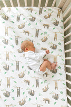 Load image into Gallery viewer, Noah Knit Fitted Crib Sheet
