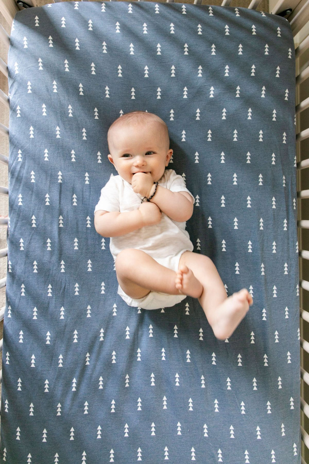 North Knit Fitted Crib Sheet