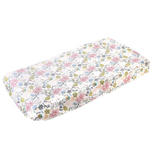 Load image into Gallery viewer, Olive Knit Changing Pad Cover
