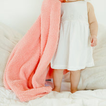 Load image into Gallery viewer, Peach Bamboni Receiving Blanket
