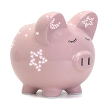 Load image into Gallery viewer, Pink Night Light Piggy Bank
