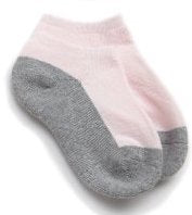Pink/Grey Seamless Sport Low Cut Sock (3-pack)