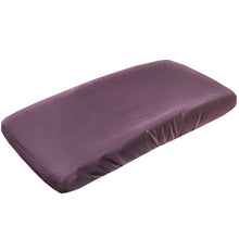 Load image into Gallery viewer, Plum Knit Changing Pad Cover
