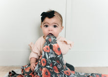 Load image into Gallery viewer, Poppy Knit Swaddle Blanket
