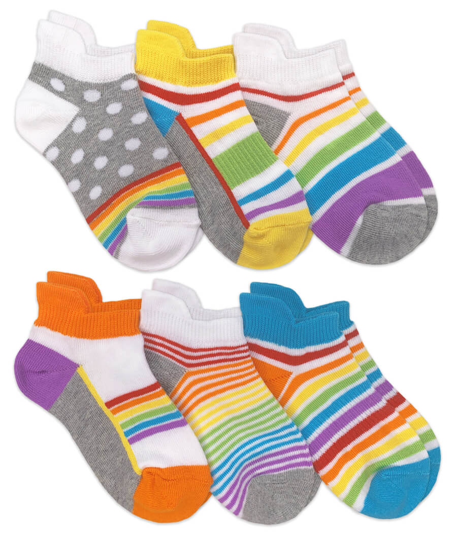 Rainbow Sport 6pk Sock