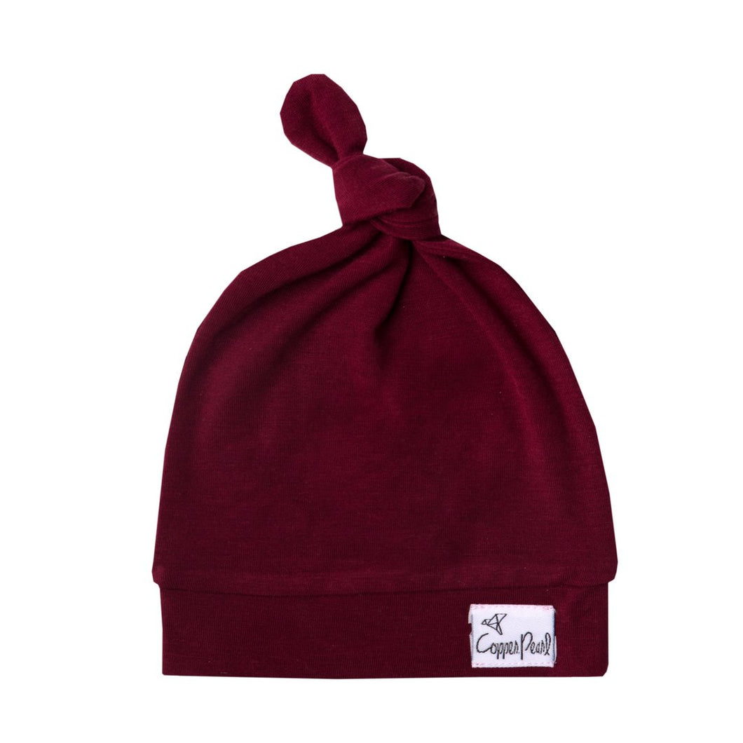 Ruby Top Knot Hat