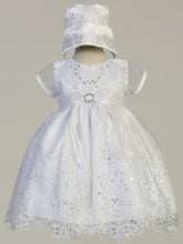 Load image into Gallery viewer, Sage Baptismal Dress Gown
