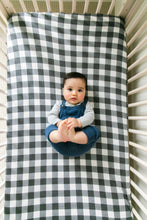 Load image into Gallery viewer, Scotland Knit Fitted Crib Sheet
