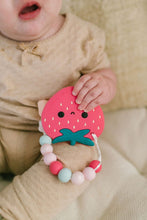 Load image into Gallery viewer, Strawberry Teether Set
