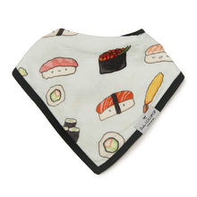 Load image into Gallery viewer, Sushi/Taco Bandana Bib Set
