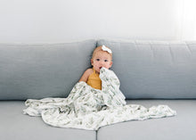 Load image into Gallery viewer, Fern Knit Swaddle Blanket
