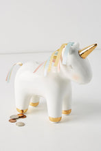 Load image into Gallery viewer, Unicorn Piggy Bank
