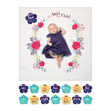 Load image into Gallery viewer, Stay Wild My Child First Year Blanket
